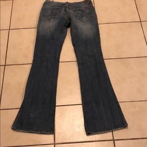 7 For All Mankind Jeans A Pocket Sz 26